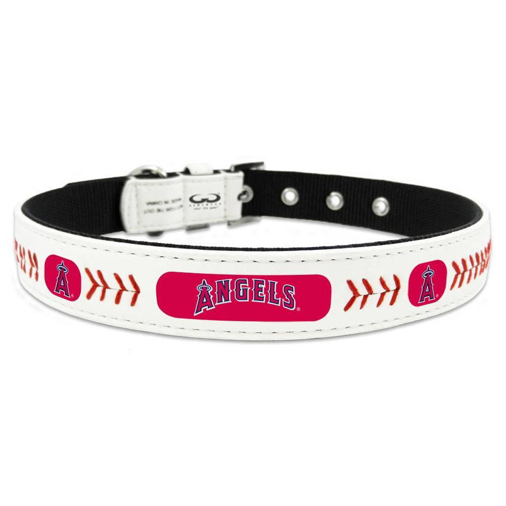 Gamewear Medium Pet Collar - Los Angeles Angels