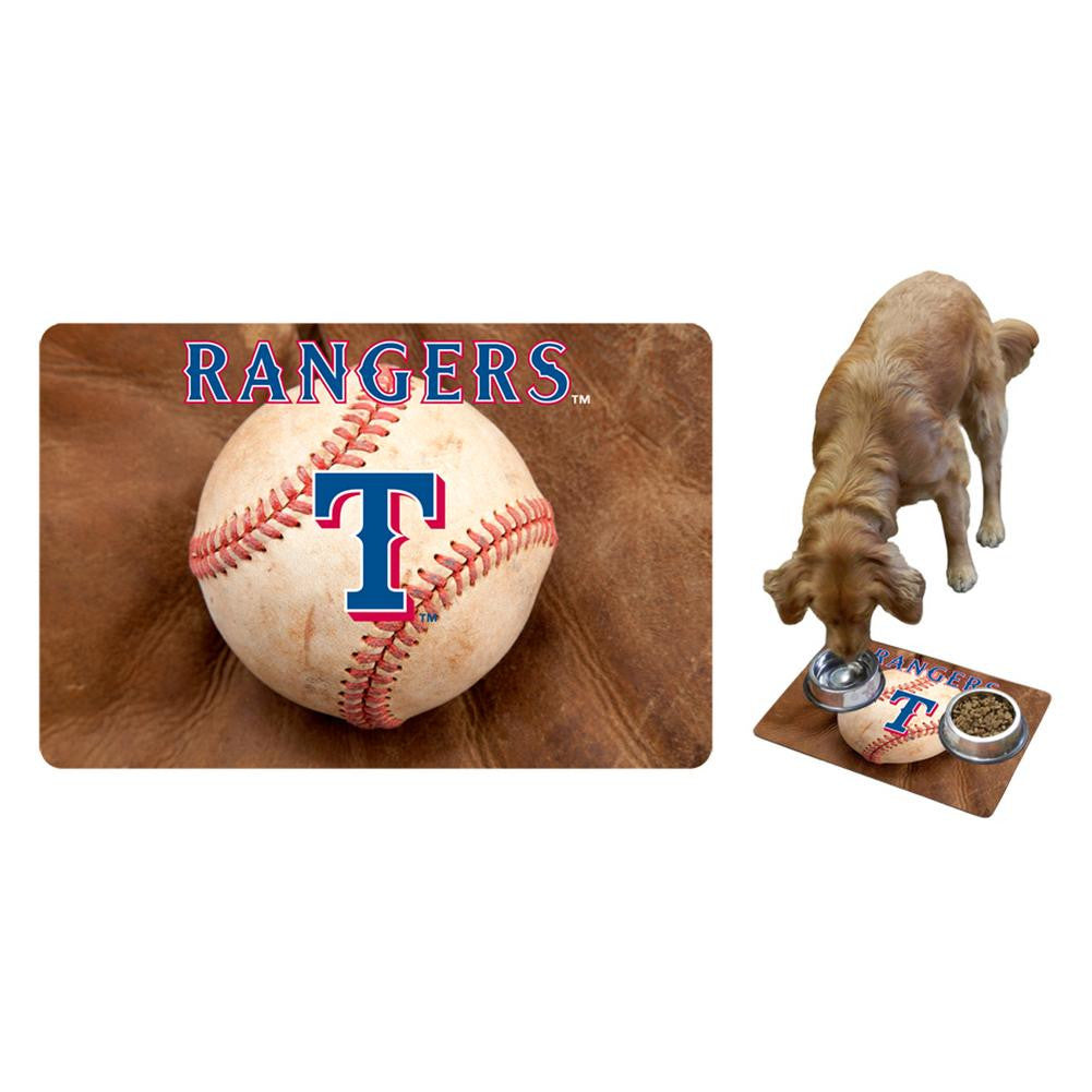 Gamewear Large Pet Mat MLB Texas Rangers