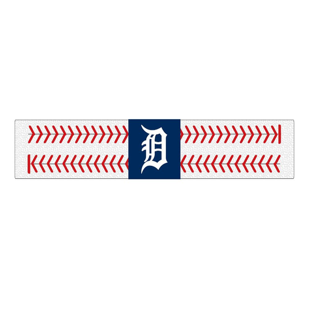 Gamewear 2 Seamer Leather Wristband - Detroit Tigers