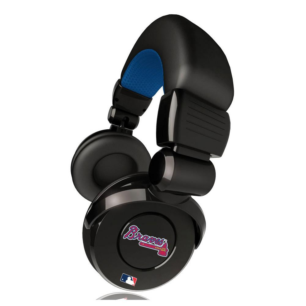 Ihip MLB Pro Dj Headphones With Microphone - Atlanta Braves