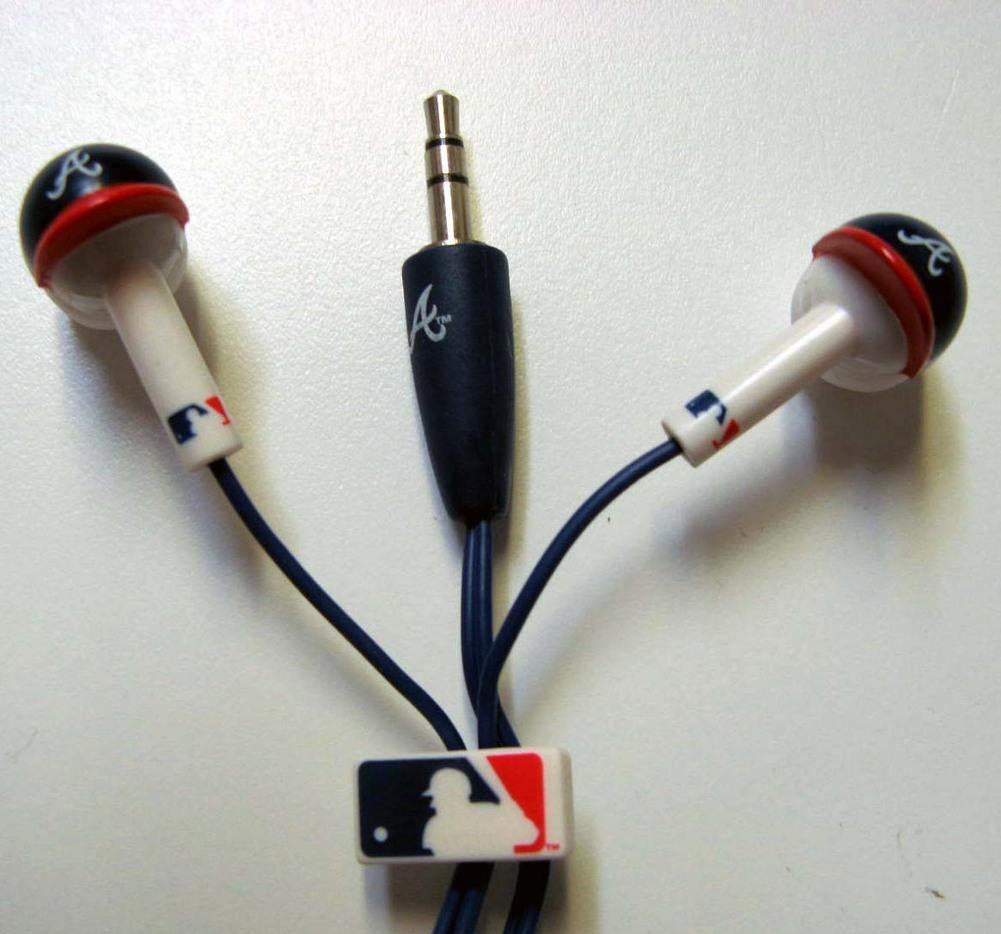 HP MLB Atlanta Braves Earbuds Helmet