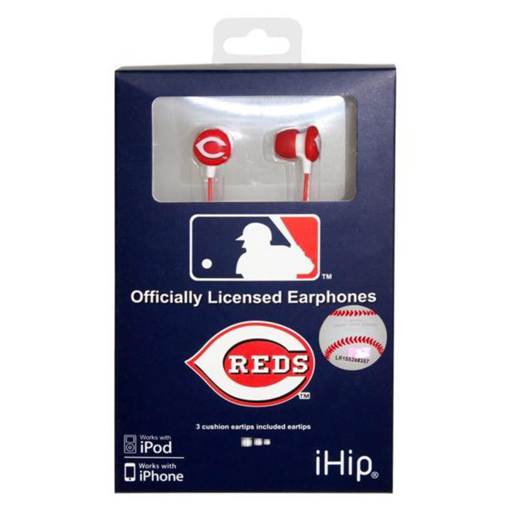 Ihip Logo Earbuds - Cincinnati Reds