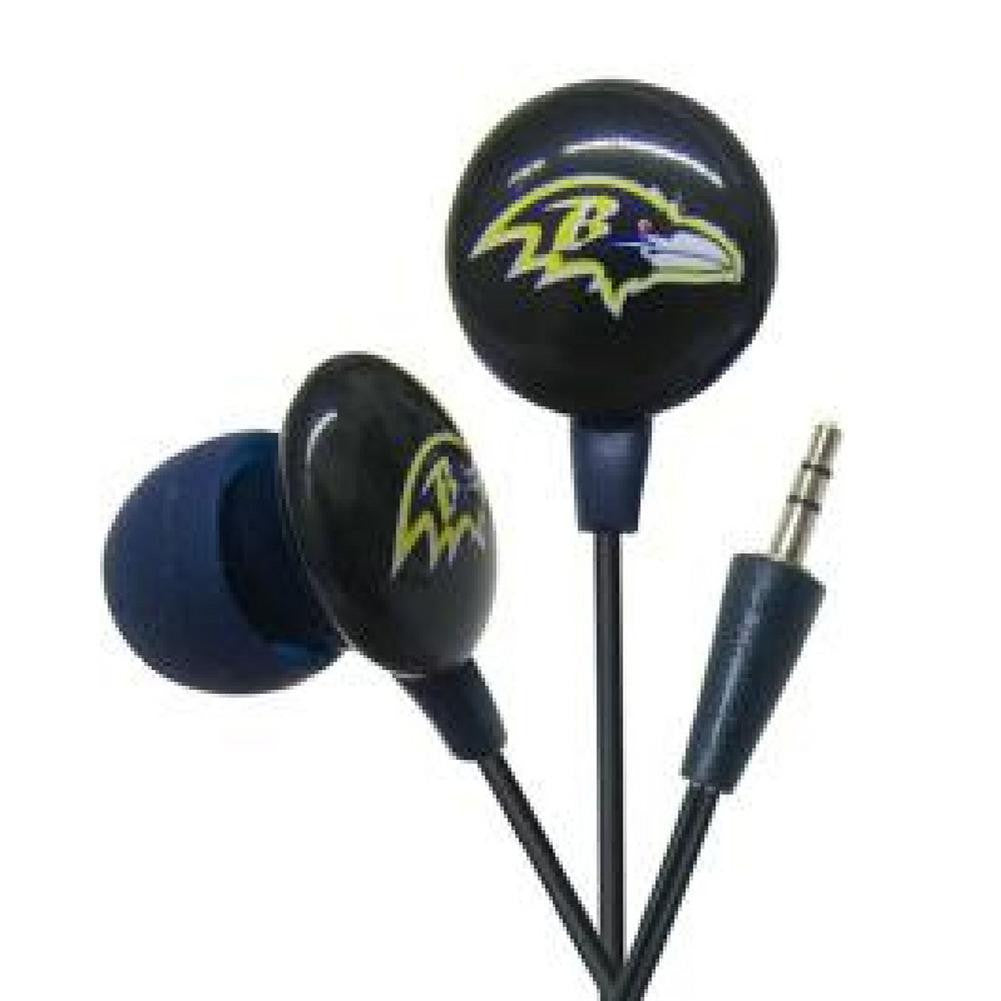 Ihip Logo Earbuds - Baltimore Ravens