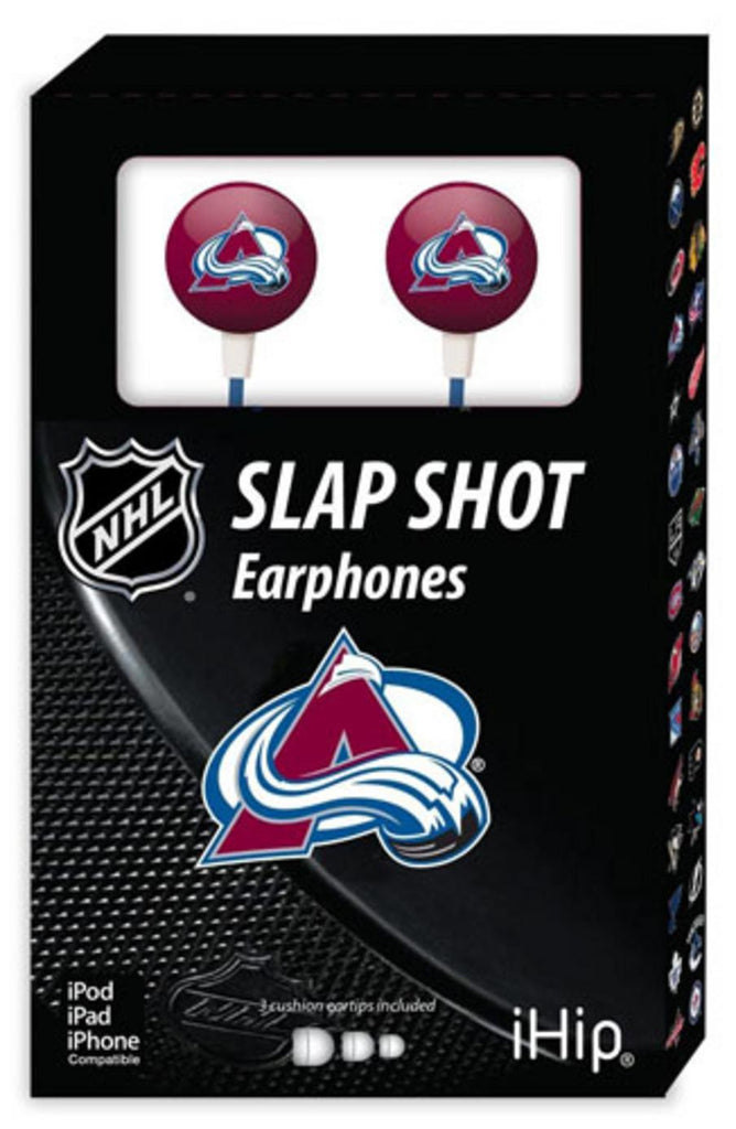 NHL Colorado Avalanche iHip Earbuds