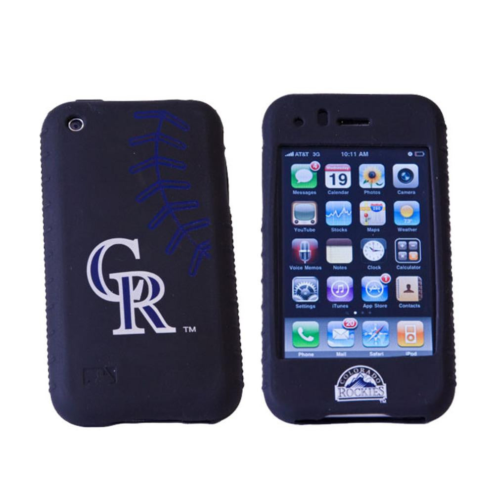 Cashmere Silicone Iphone Case - Colorado Rockies