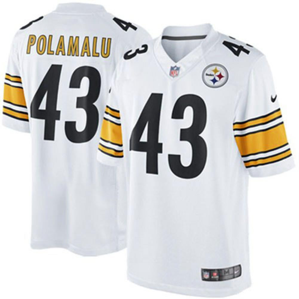 Troy Polamalu White Extra Large Jersey