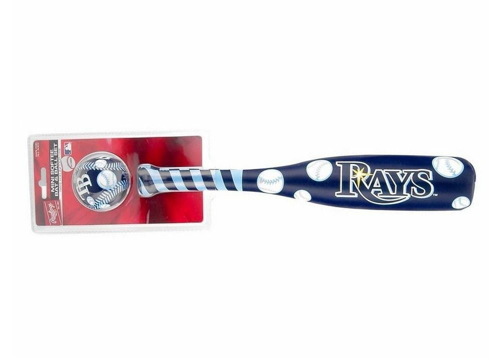 Mini Bat & Ball Set - Tampa Bay Rays