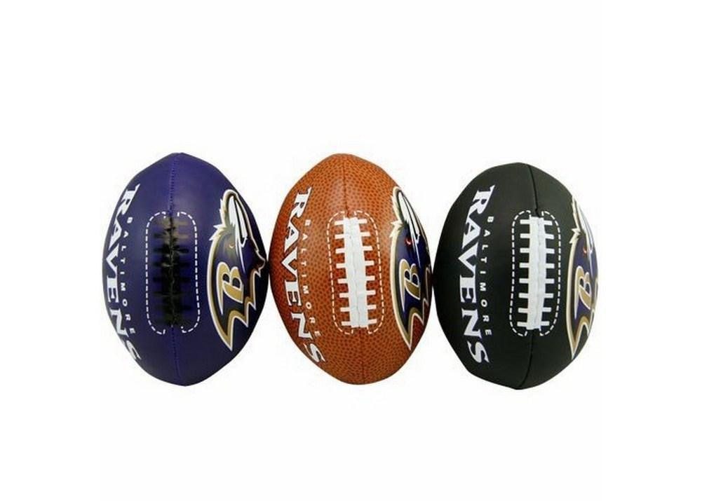 3-Football Softee Set Baltimore Ravens