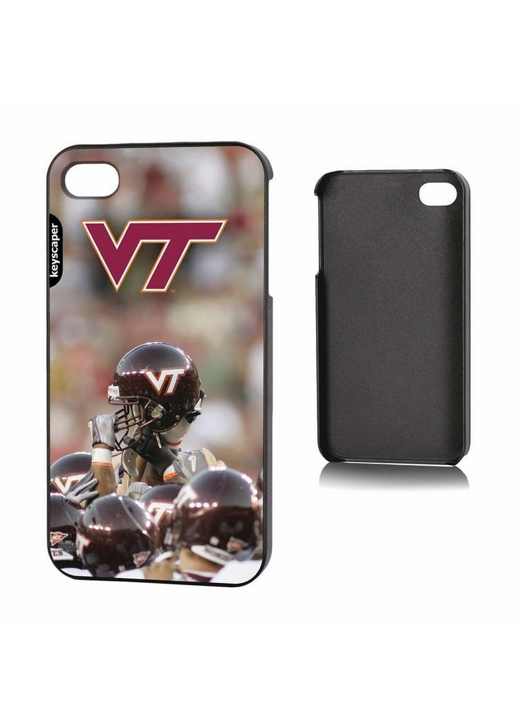 Ncaa Iphone 4 Case- Helmet Virginia Tech Hokies