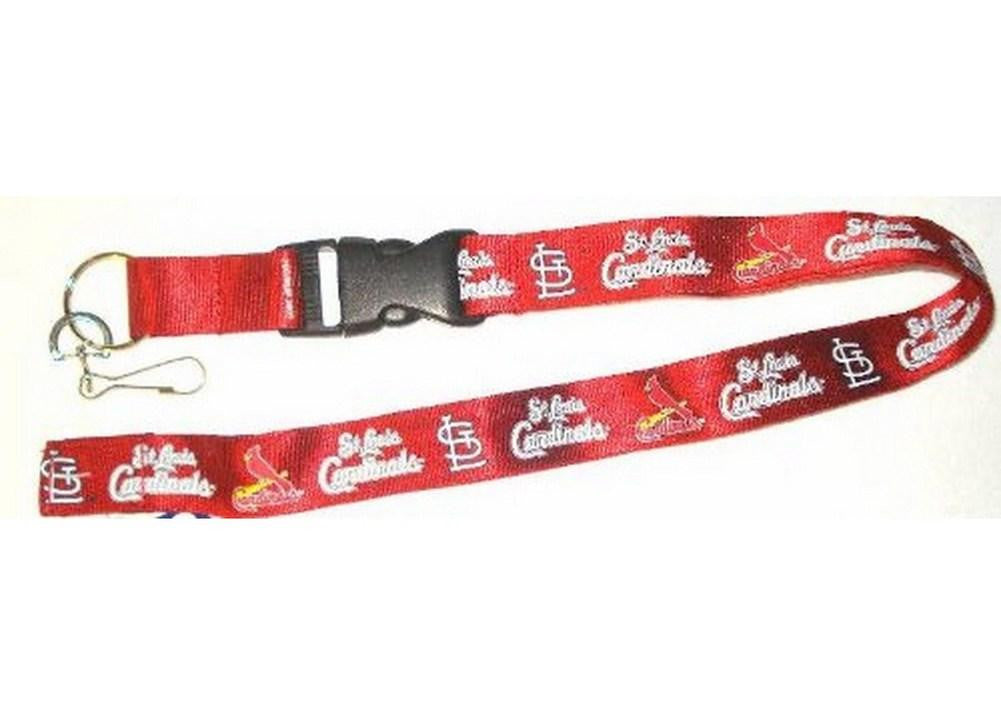 St Louis Cardinals Lanyard Ticket-Id Badge Holder Keychain