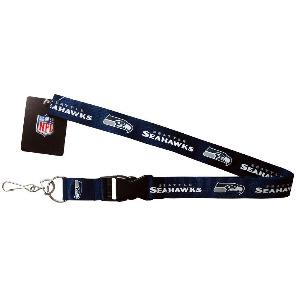 NFL Seattle Seahawks Breakaway Lanyards with Key Ring