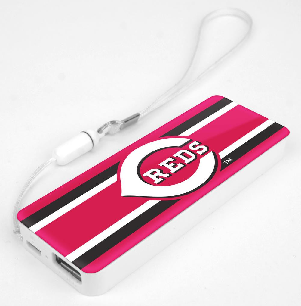 Mizco Cincinnati Reds 3K Slim Power Bank Powerbar