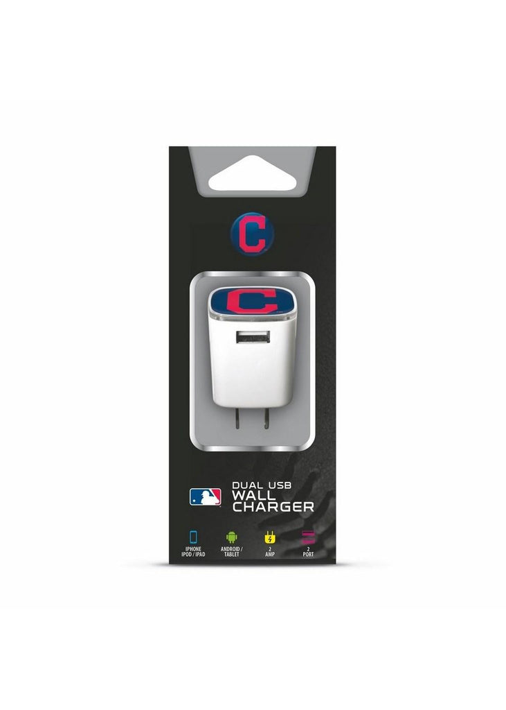 Mizco MLB Cleveland Indians Universal AC Big Logo Wall Charger
