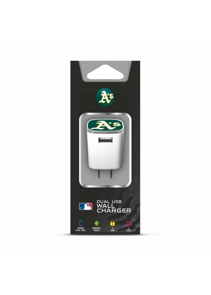 Mizco MLB Oakland Athletics Universal AC Big Logo Wall Charger