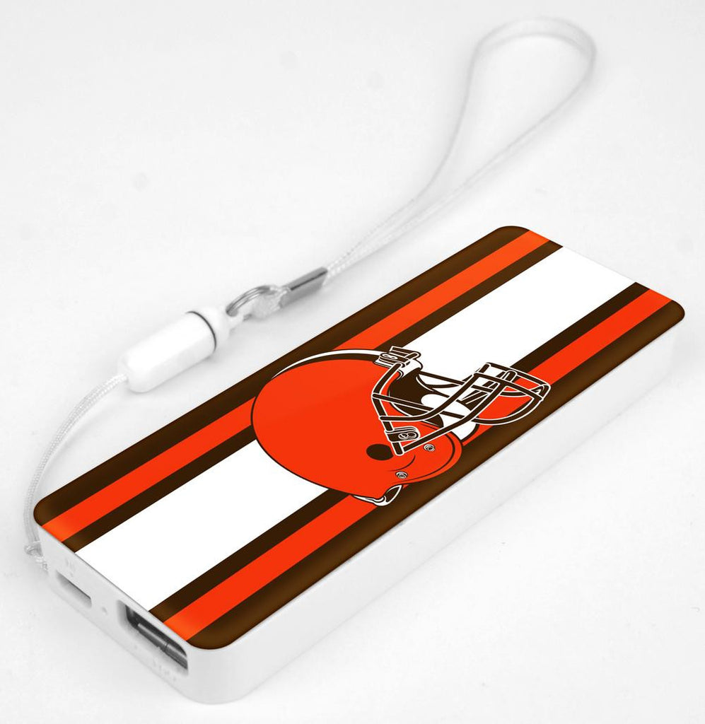 Mizco NFL Cleveland Browns 3K Slim Power Bank Powerbar