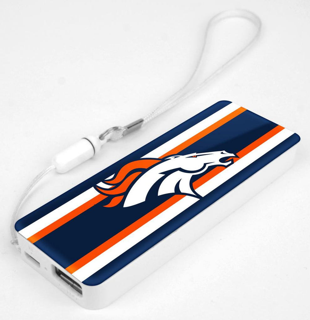 Mizco NFL Denver Broncos 3K Slim Power Bank Powerbar