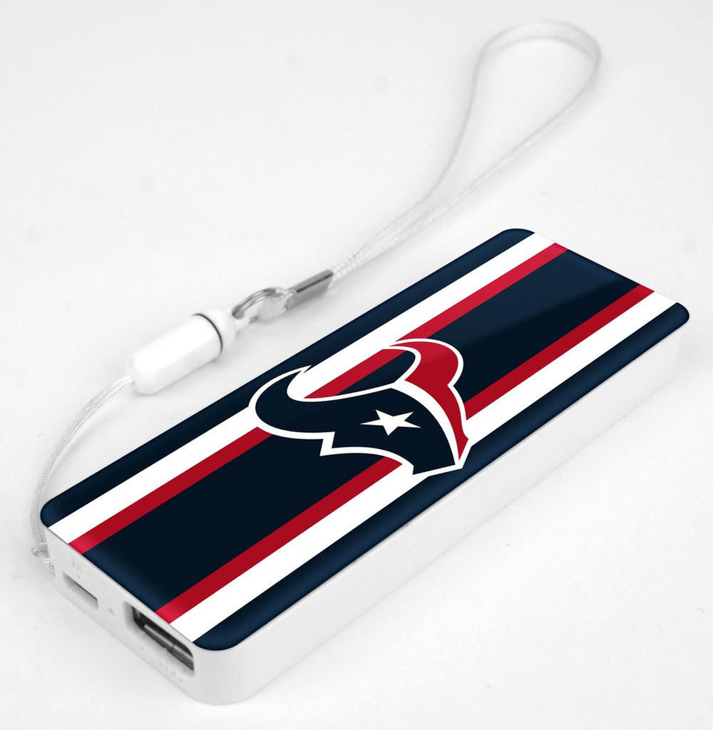 Mizco NFL Houston Texans 3K Slim Power Bank Powerbar