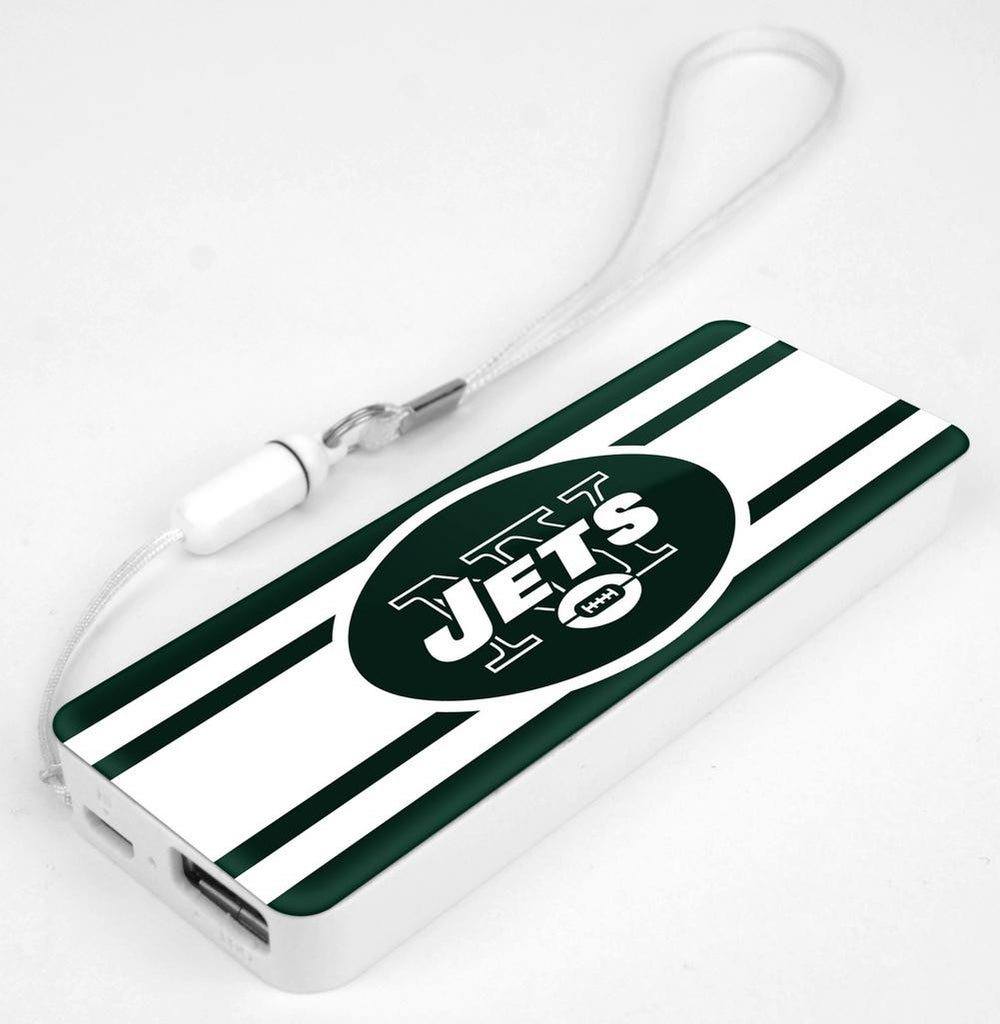 Mizco NFL New York Jets 3K Slim Power Bank Powerbar