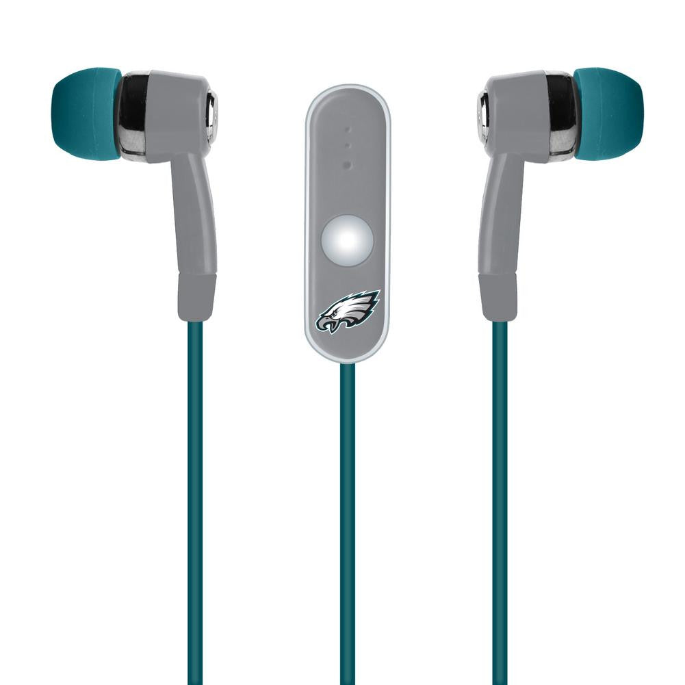 Mizco NFL Philadelphia Eagles Hands-Free Earbuds