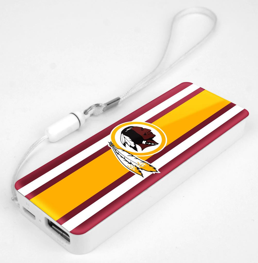 Mizco NFL Washington Redskins 3K Slim Power Bank Powerbar