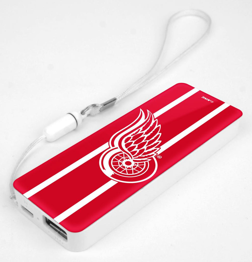 Mizco NHL Detroit Red Wings 3K Slim Power Bank Powerbar