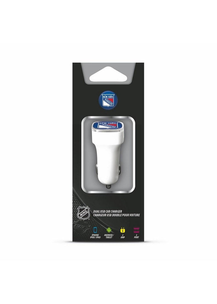 Mizco NHL New York Rangers Universal Big Logo Car Charger