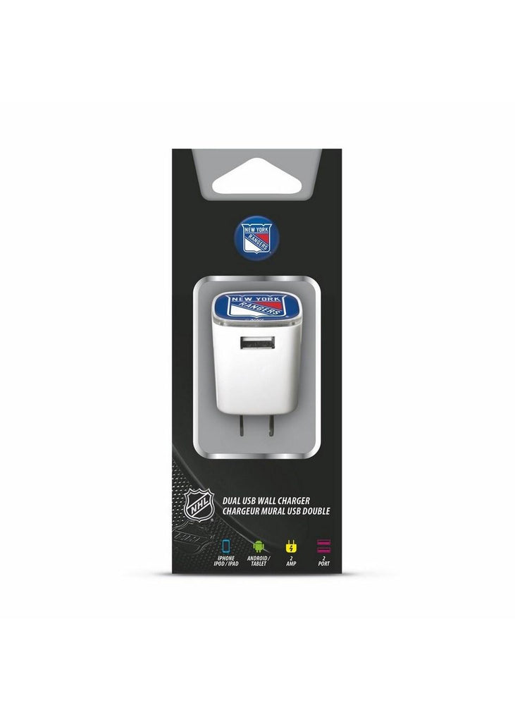 Mizco NHL New York Rangers Universal AC Big Logo Wall Charger