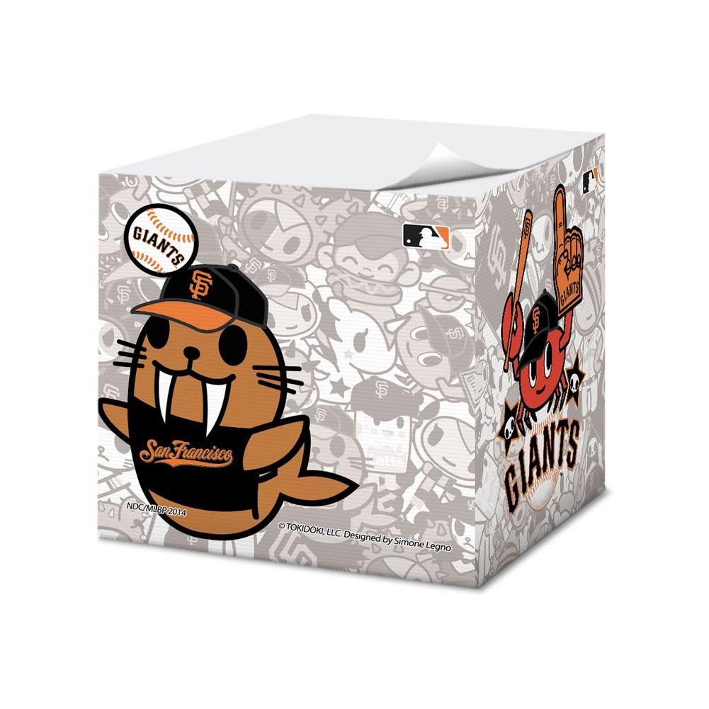 Tokidoki Sticky Note Cube  San Francisco Giants