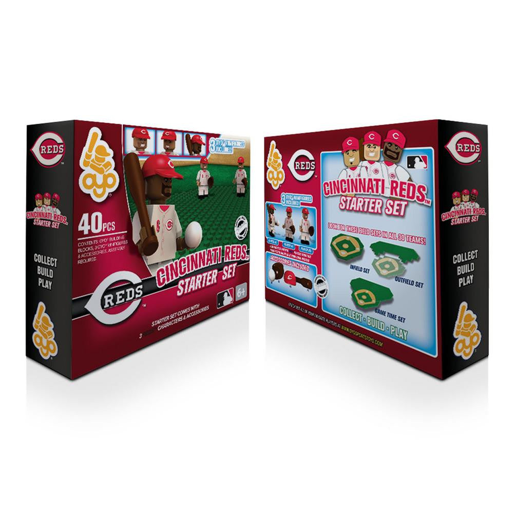 OYO MLB Practice Field Set - Cincinnati Reds