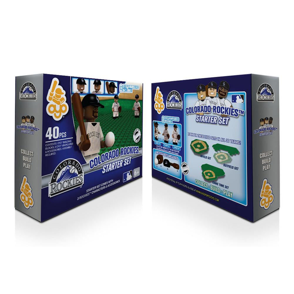 OYO MLB Practice Field Set - Colorado Rockies