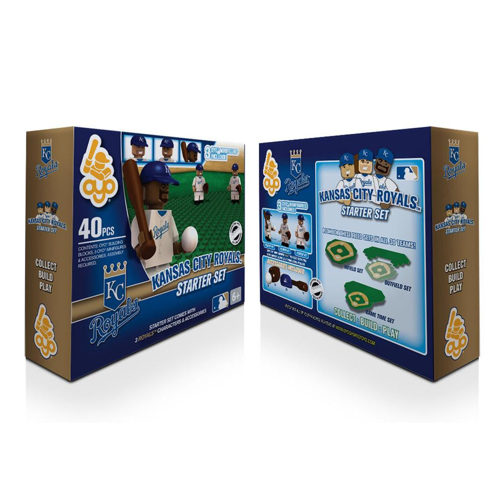 OYO MLB Practice Field Set - Kansas City Royals