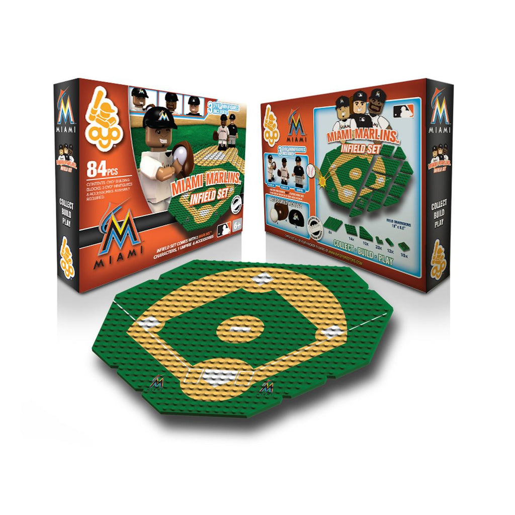 OYO MLB Infield Set - Miami Marlins