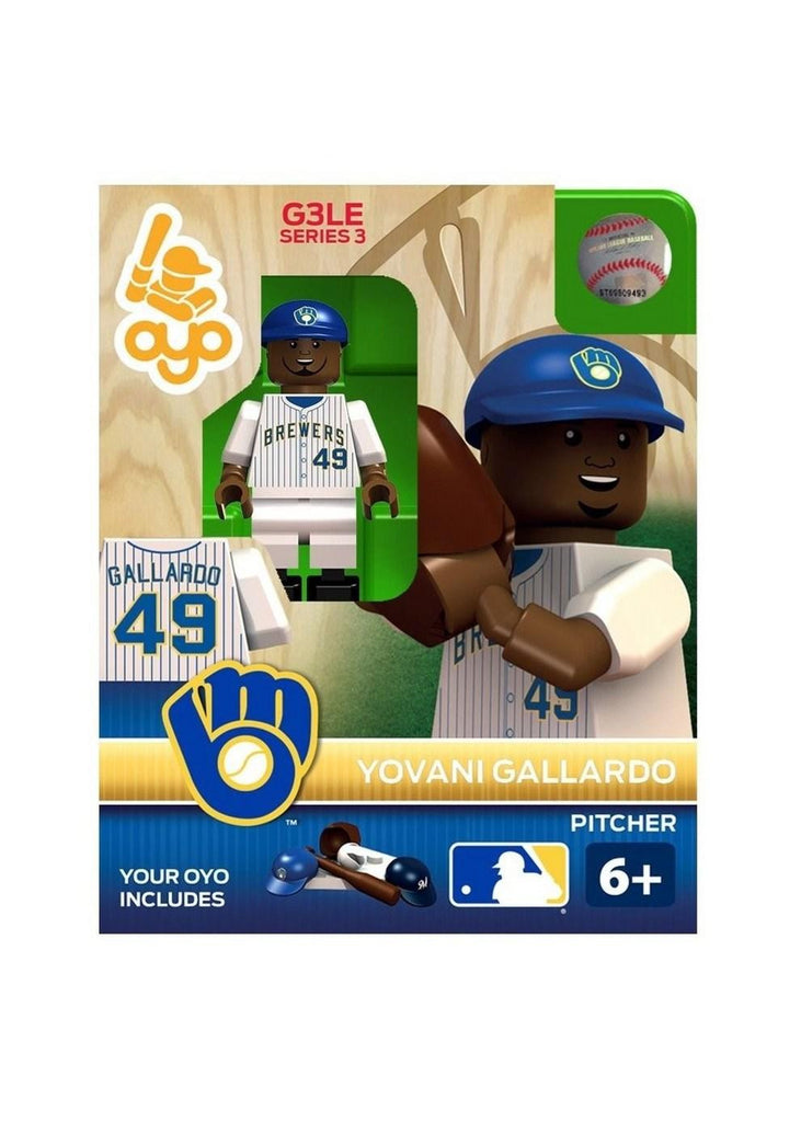 Milwaukee Brewers Yovani Gallardo Generation 3 OYO