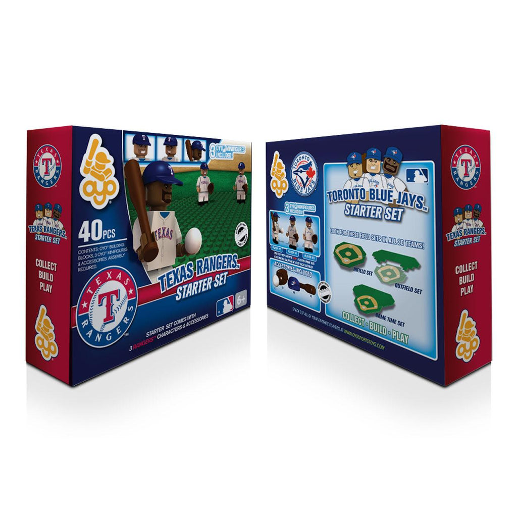 OYO MLB Practice Field Set - Texas Rangers