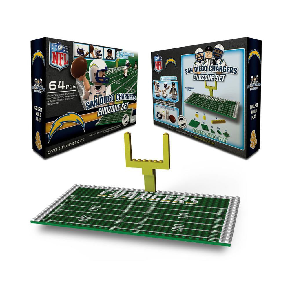 OYO NFL Endzone Set - San Diego Chargers