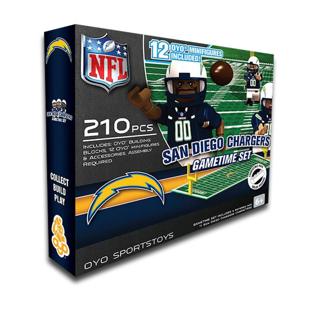 San Diego Chargers Game Time Set