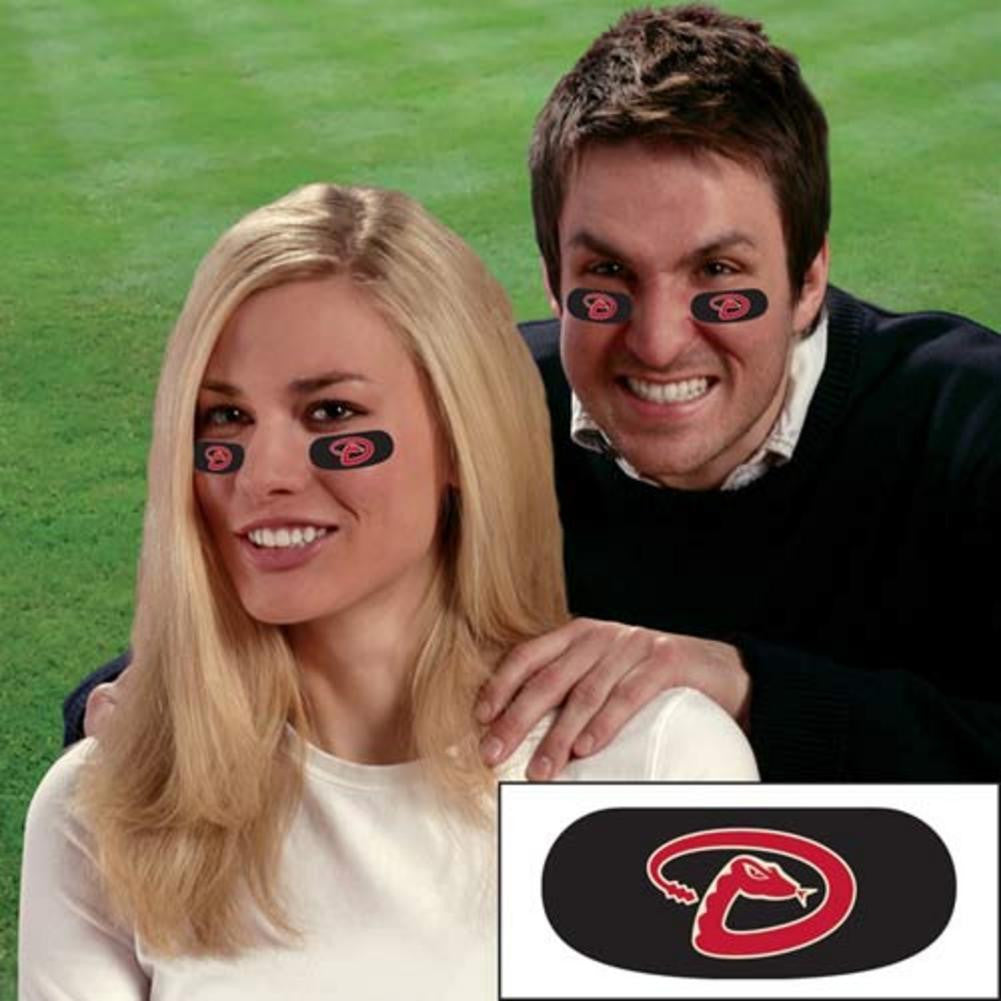 Party Animal Stick-On Eye Black Strips - MLB Arizona Diamondbacks