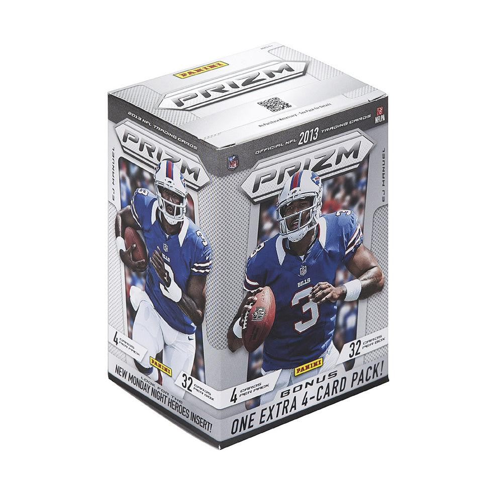 2013 NFL Panini Prizm Blaster Box 7 Packs per Box - 4 Cards per Pack + Bonus