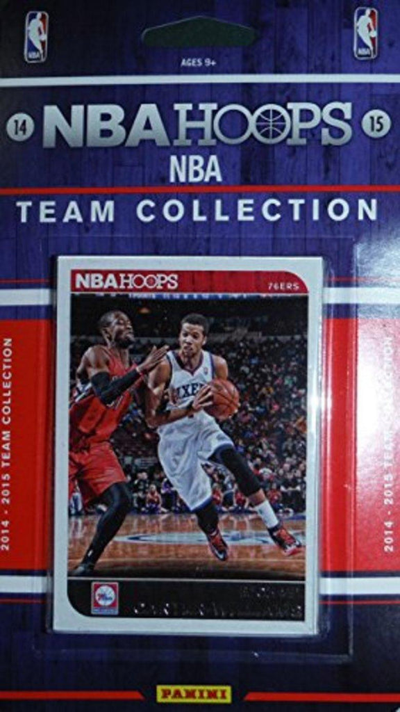 2014-2015 Panini Hoops NBA Philadelphia 76ers Team Set