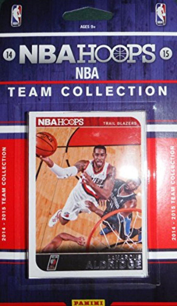 2014-2015 Panini Hoops NBA Portland Trailblazers Team Set
