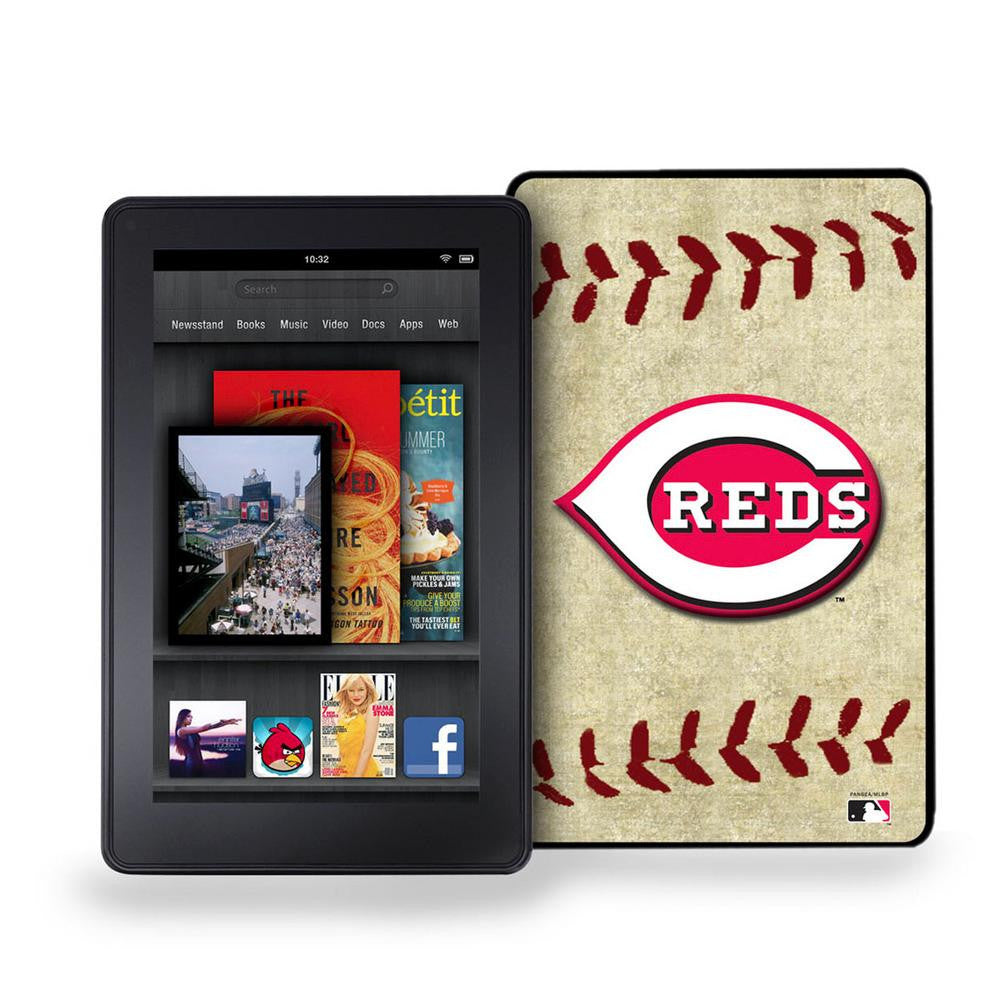 Kindle Fire Vintage Baseball Cover - Cincinnati Reds