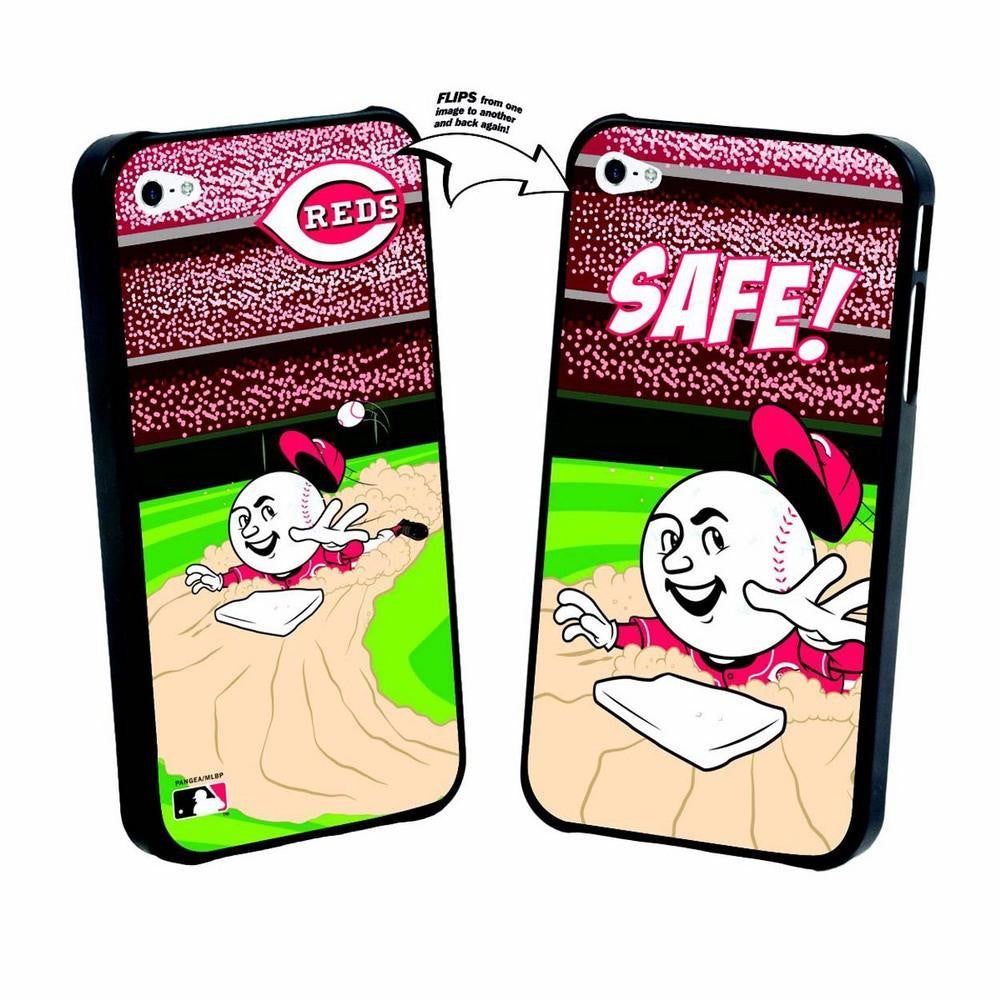 Iphone 4-4S MLB Cincinnati Reds Mascot Lenticular Case