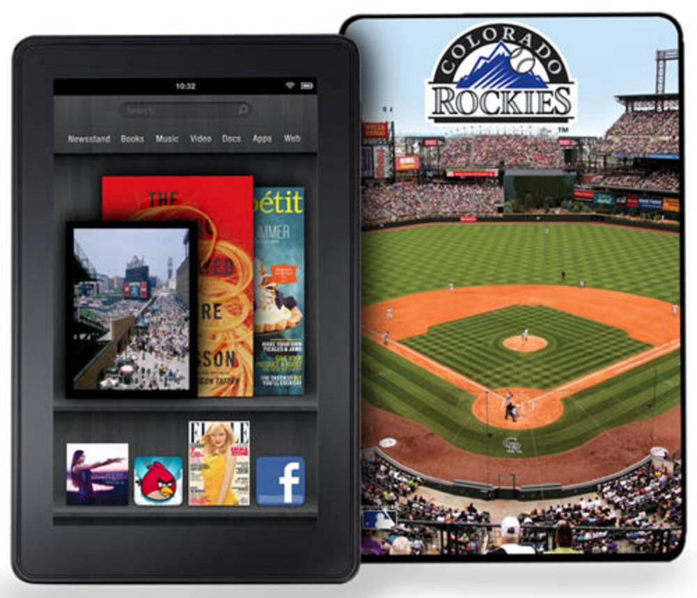 Keyscaper Kindle Fire Case Stadium - Colorado Rockies
