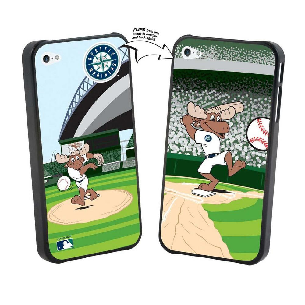 Iphone 4-4S MLB Seattle Mariners Mascot Lenticular Case
