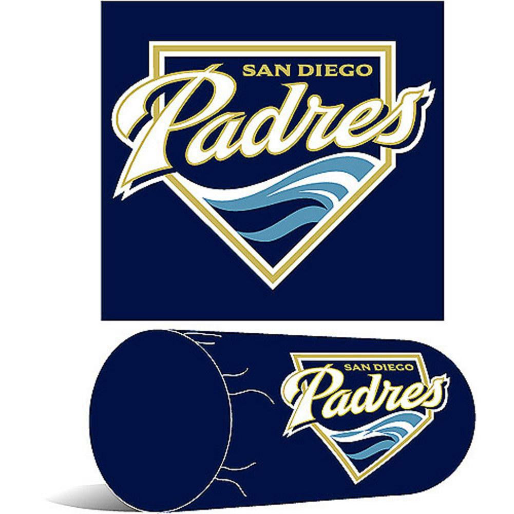 San Diego Padres 14x8 Beaded Spandex Bolster Pillow