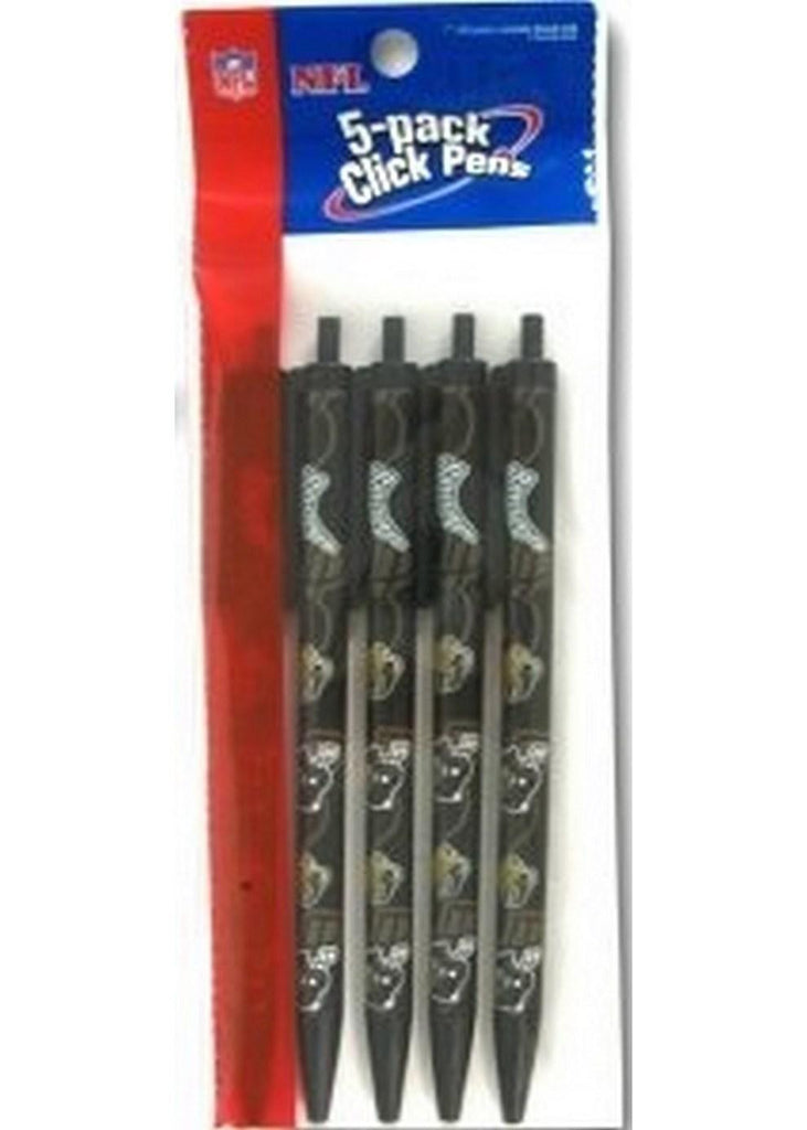 NFL Jacksonville Jaguars 5-Pack Click Pens