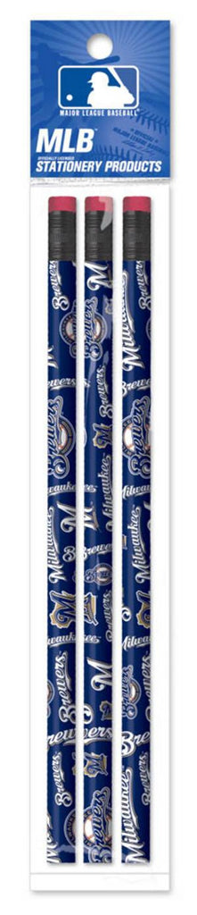 Tokidoki Milwaukee Brewers 3 Pack Pencil Set