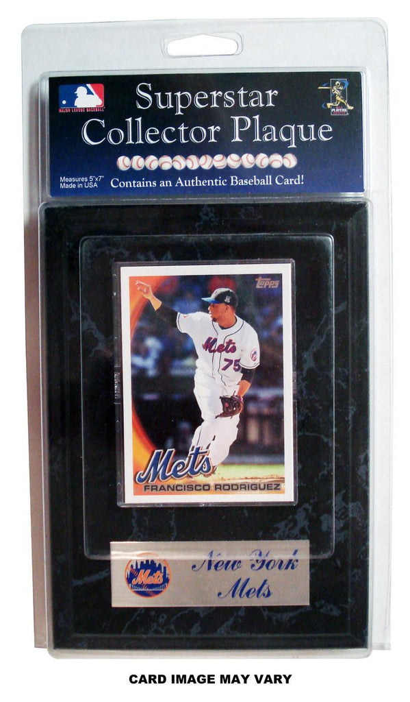 Card Plaque New York Mets Rodriguez