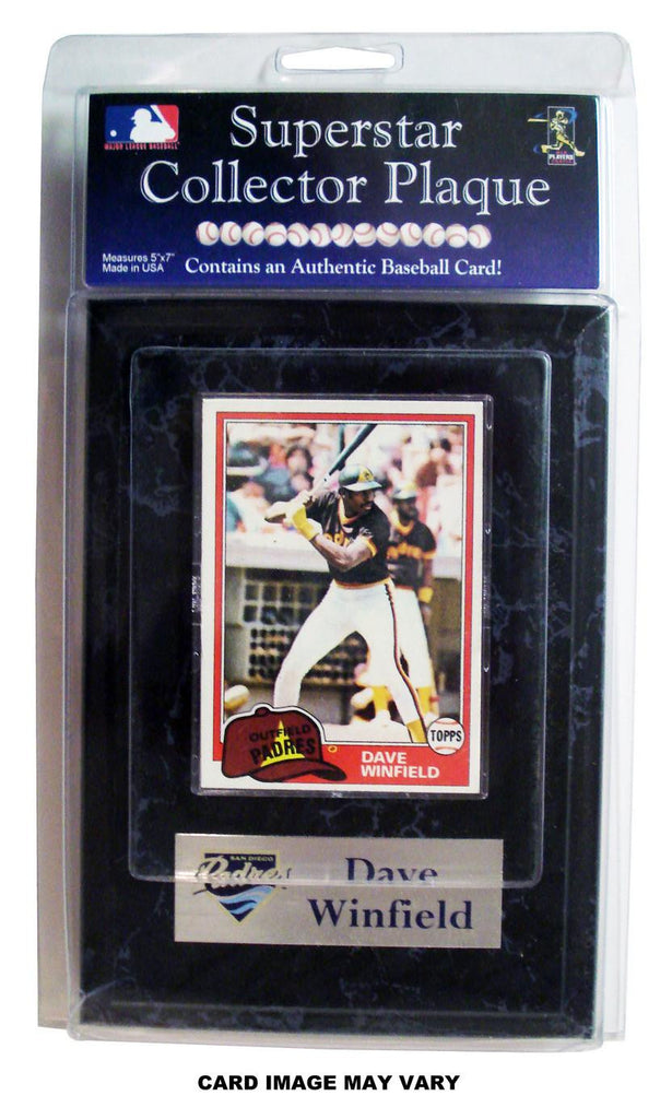 5-By-7-Inch Card Plaque - Dave Winfield