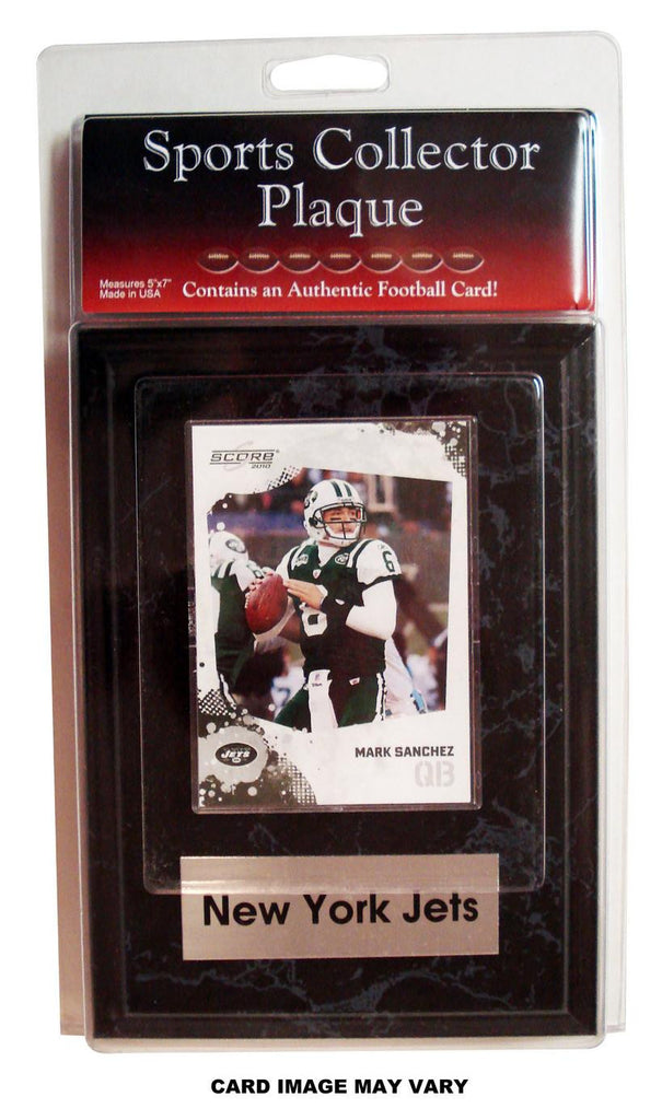 NFL New York Jets Mark Sanchez Card Plaque